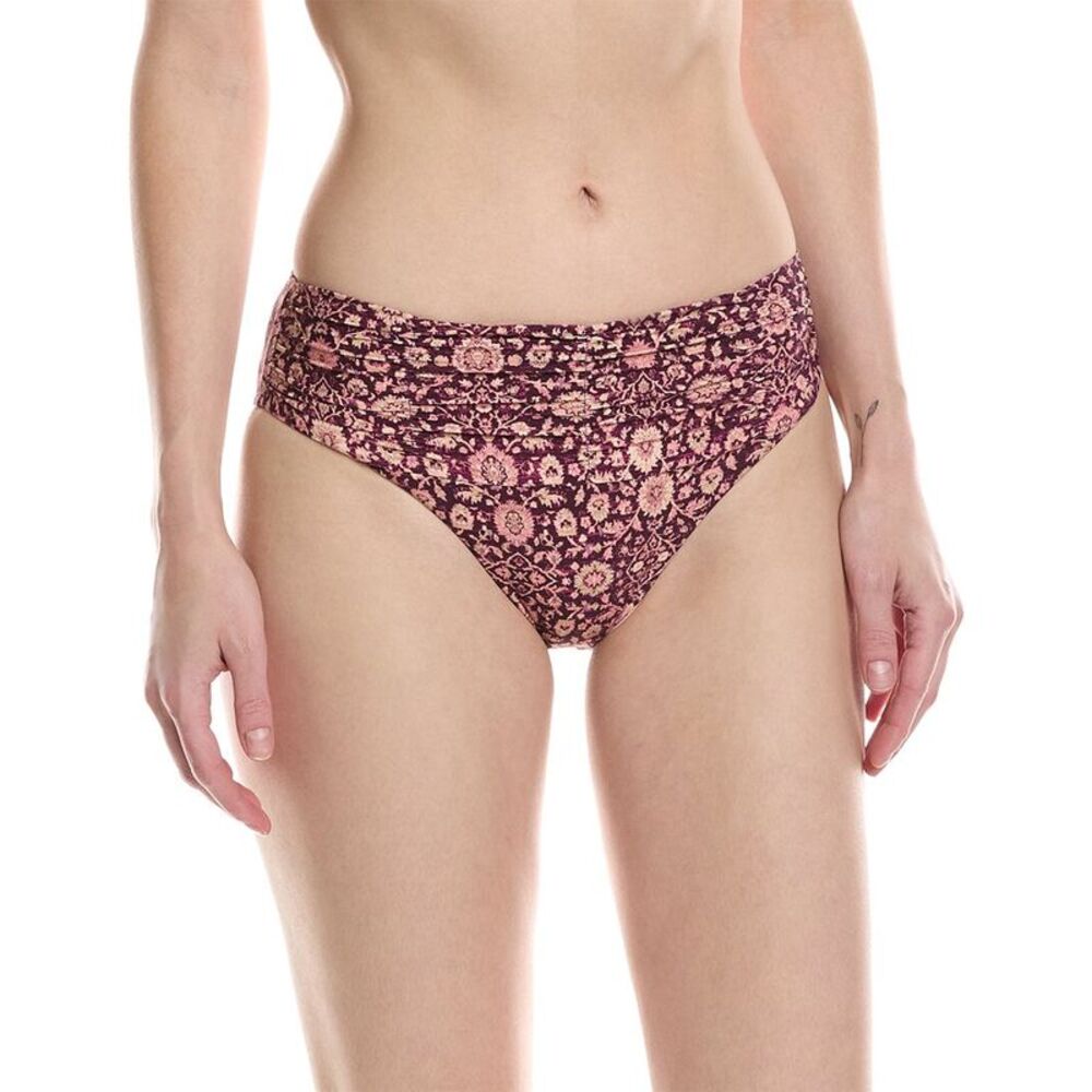 Monte And Lou Womens Monte & Lou Ruched Bottom, Purple